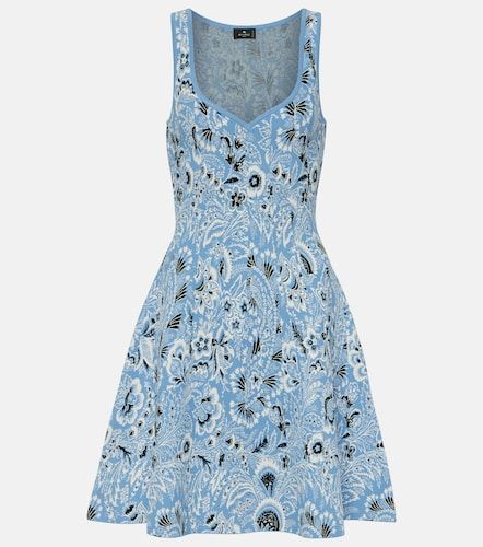 Robe en maille à motif cachemire - Etro - Modalova
