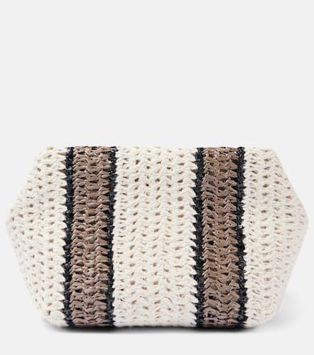 Sac à bandoulière Small en crochet - Brunello Cucinelli - Modalova