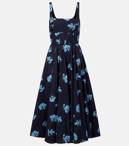 Robe en coton à motif floral - Emilia Wickstead - Modalova