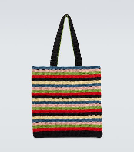 Cabas Village Stripe en crochet - Bode - Modalova