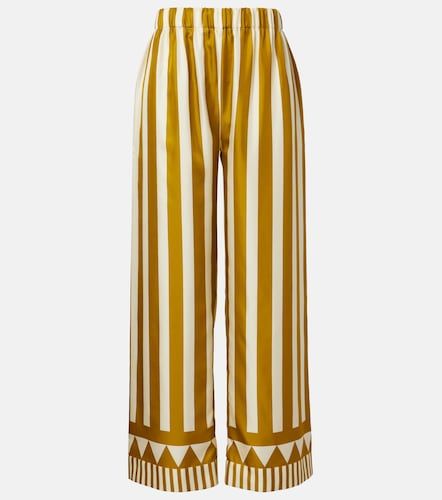 Pantalon ample rayé Pacha en soie - Eres - Modalova