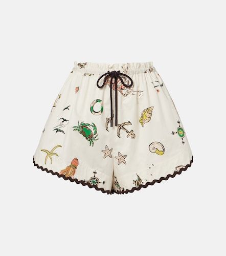Alémais Short oversize imprimé en coton - Alemais - Modalova