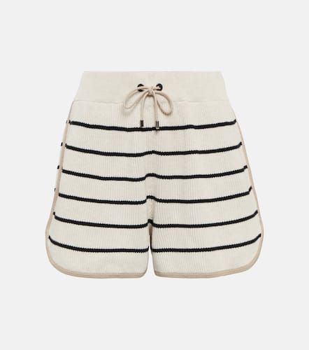 Short rayé en coton - Brunello Cucinelli - Modalova