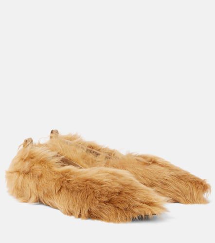 Ballerines Eva en shearling - The Attico - Modalova