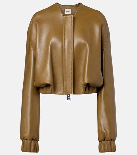 Khaite Veste Cordan en cuir - Khaite - Modalova