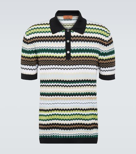 Missoni Polo Zig Zag en coton - Missoni - Modalova