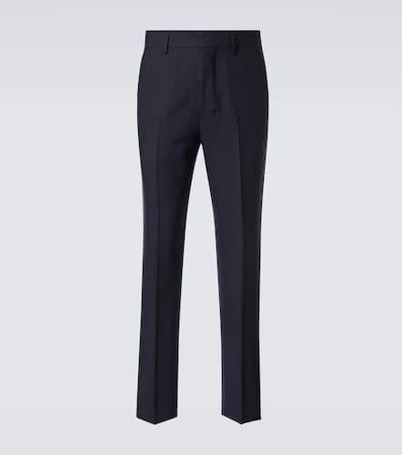 Pantalon droit en laine vierge - Ami Paris - Modalova