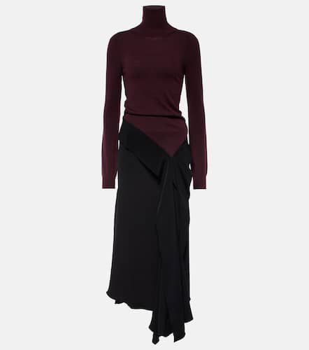 Victoria Beckham Robe midi en laine - Victoria Beckham - Modalova