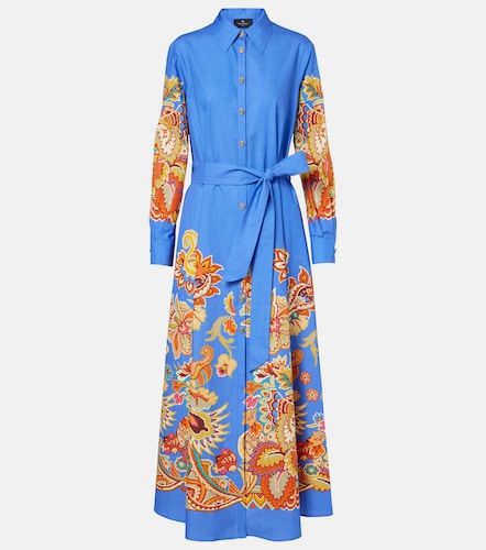 Etro Robe longue en coton - Etro - Modalova