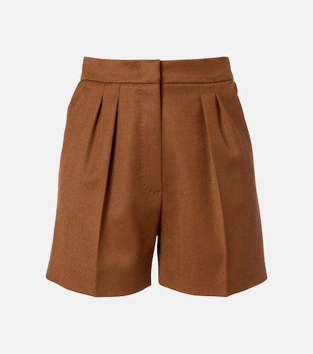 Short Ozieri à taille haute en laine vierge - Max Mara - Modalova