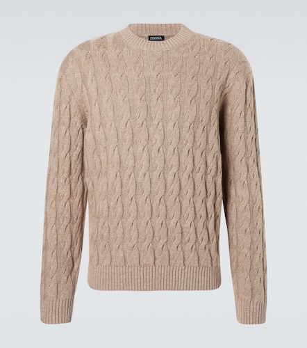 Pull en lin, cachemire et soie - Zegna - Modalova