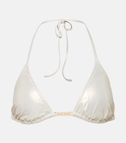 Haut de bikini triangle Andorra métallisé - Melissa Odabash - Modalova