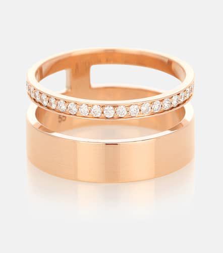 Bague Berbere Module en or rose 18 ct et diamants - Repossi - Modalova