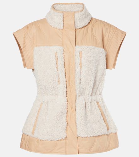 Veste matelassée sans manches Shiloh en shearling synthétique - Ulla Johnson - Modalova