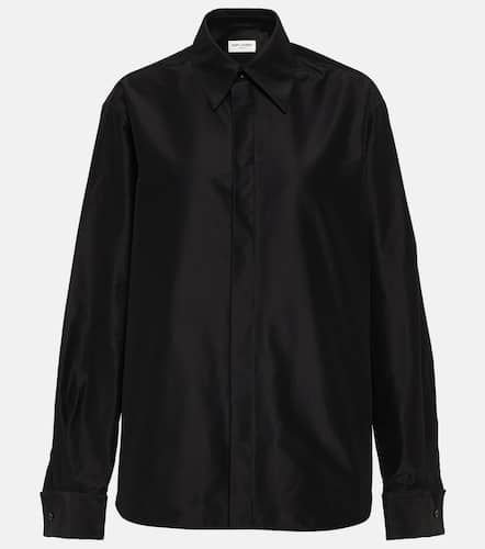 Chemise oversize en coton - Saint Laurent - Modalova