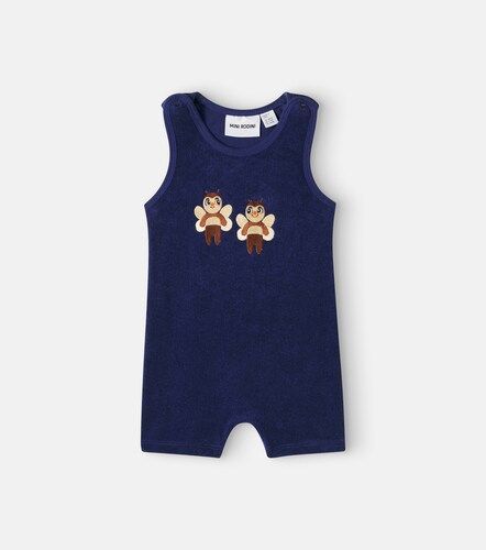 Bébé – Combi-short brodée en coton - Mini Rodini - Modalova