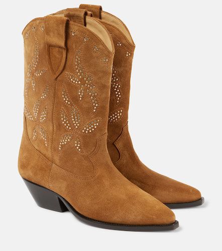 Bottines santiags Duerto en daim - Isabel Marant - Modalova