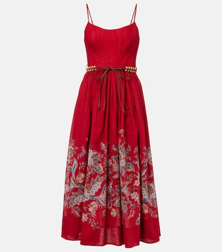 Robe midi Rhiannon en coton - Zimmermann - Modalova