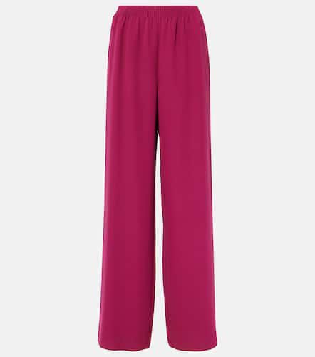 Pantalon ample en Cady Couture - Valentino - Modalova