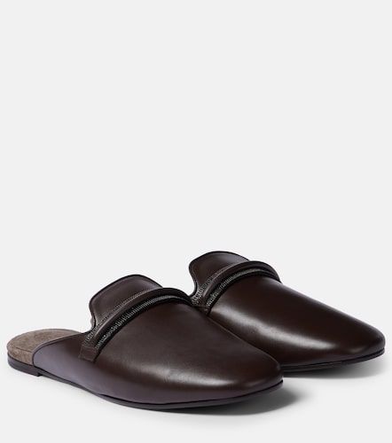 Brunello Cucinelli Mules en cuir - Brunello Cucinelli - Modalova