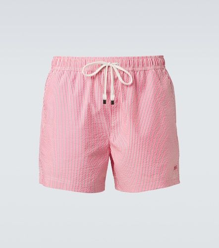 Zegna Short de bain rayé - Zegna - Modalova