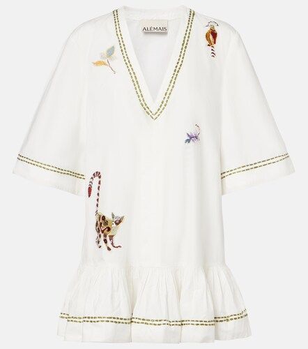 Alémais Robe Camelia en coton à broderie - Alemais - Modalova