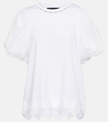 T-shirt en coton à ornements - Simone Rocha - Modalova