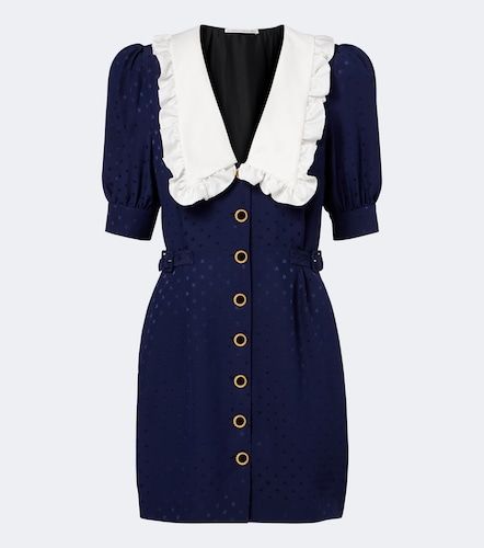Robe en jacquard de soie - Alessandra Rich - Modalova