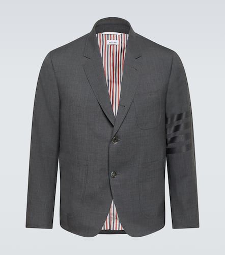 Blazer Shrunken Sack 4-Bar en laine - Thom Browne - Modalova