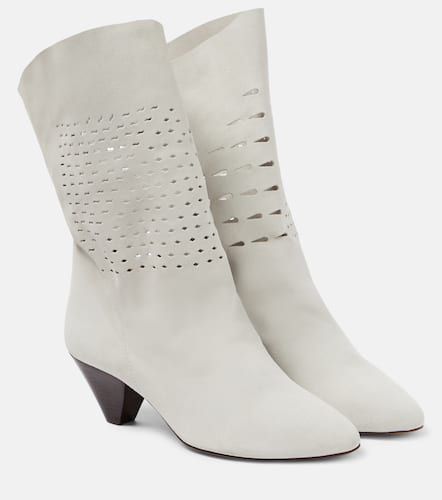 Bottines Reachi en daim - Isabel Marant - Modalova