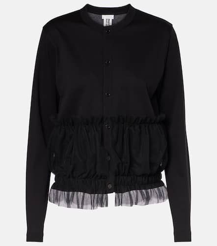 Noir Kei Ninomiya Cardigan en coton - Noir Kei Ninomiya - Modalova