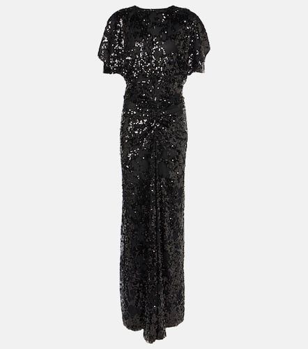 Robe longue à sequins - Victoria Beckham - Modalova