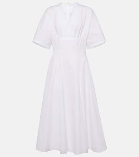 Alaïa Robe midi en coton - Alaia - Modalova