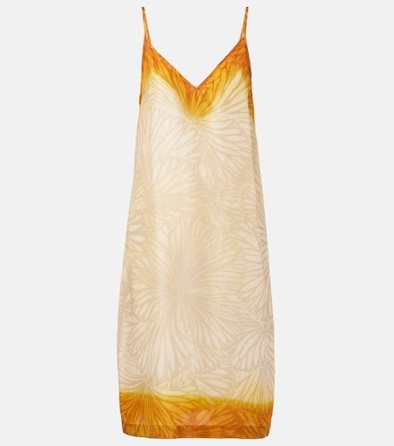 Robe imprimée en soie - Dries Van Noten - Modalova