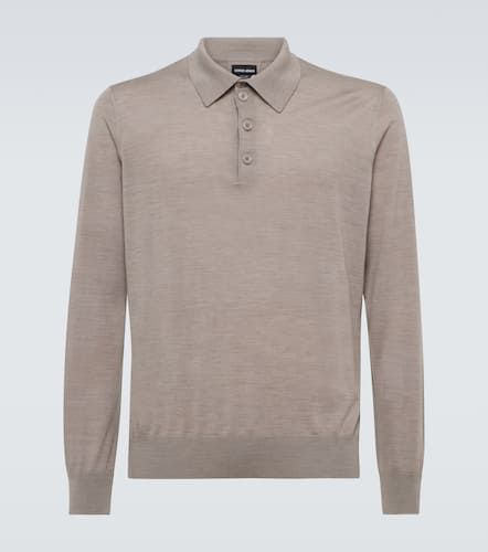 Giorgio Armani Polo en laine vierge - Giorgio Armani - Modalova