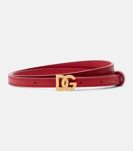 Dolce&Gabbana Ceinture DG en cuir - Dolce&Gabbana - Modalova