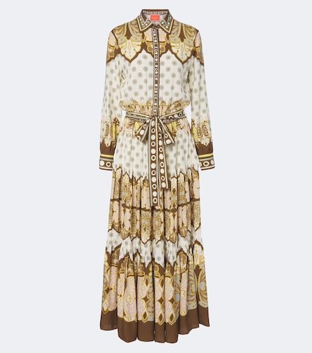 Robe chemise Bellini en voile à imprimé - La DoubleJ - Modalova