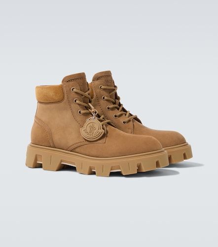 Moncler Bottines Peak City en daim - Moncler - Modalova