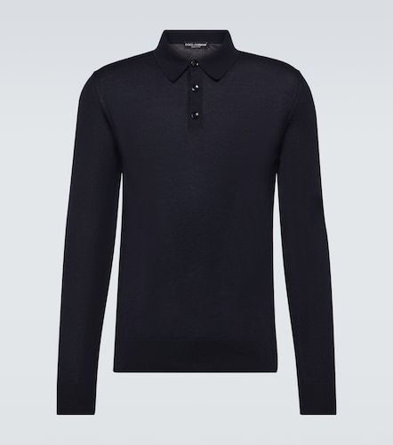 Pull polo en cachemire - Dolce&Gabbana - Modalova