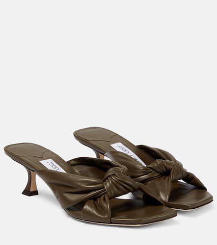 Jimmy Choo Mules Avenue 50 en cuir - Jimmy Choo - Modalova