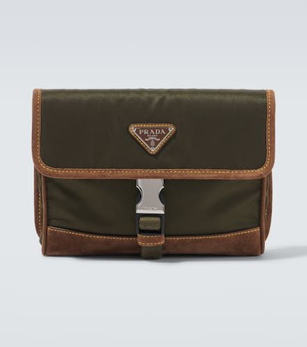 Pochette pour iPhone en Re-Nylon et daim - Prada - Modalova