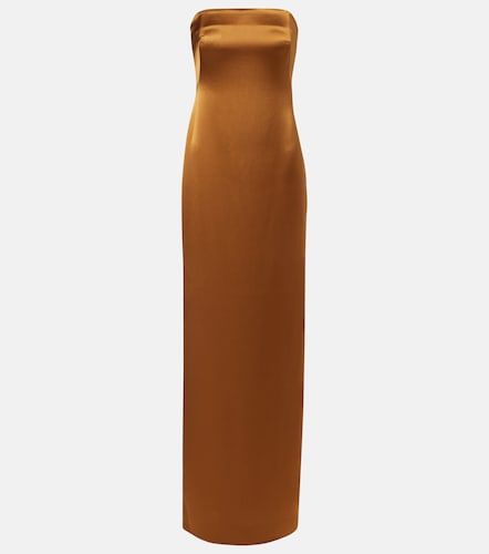Galvan Robe longue en satin - Galvan - Modalova