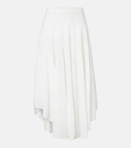 Alaïa Jupe asymétrique en coton - Alaia - Modalova