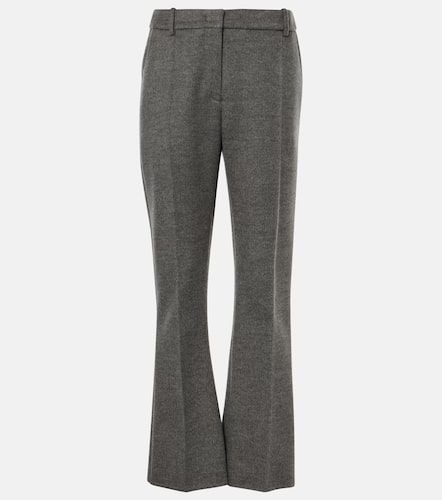 Pantalon évasé en mohair et laine - Valentino - Modalova