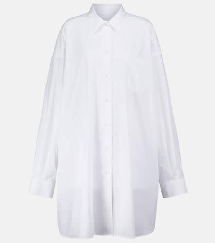 Robe chemise oversize en coton - Maison Margiela - Modalova