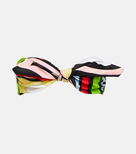 Haut de bikini bandeau Marmo imprimé - Pucci - Modalova