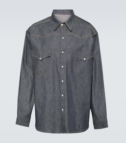 Chemise oversize en jean - Maison Margiela - Modalova