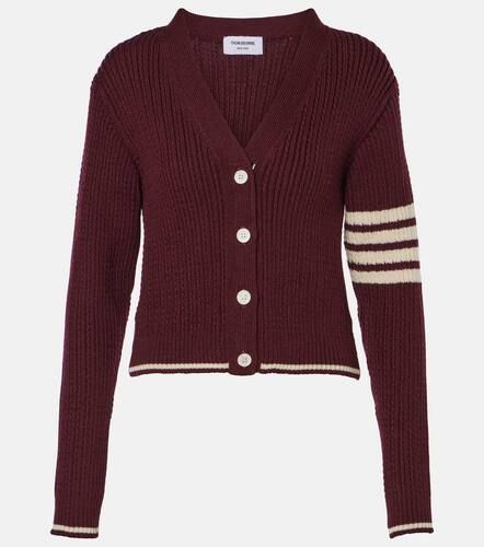 Thom Browne Cardigan 4-Bar en laine - Thom Browne - Modalova