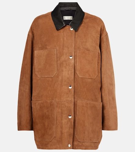 Veste Barn en daim et cuir - Nour Hammour - Modalova