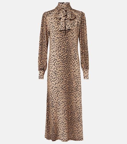 Rixo Robe longue Avalon à pois - Rixo - Modalova